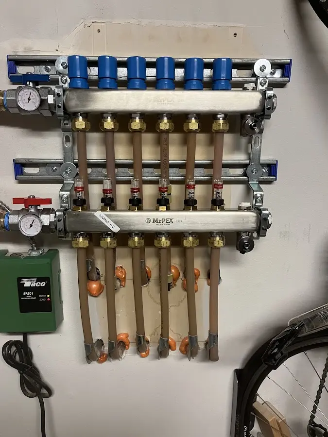 Plumber performing Leak Detection at a residential property in Gainesville